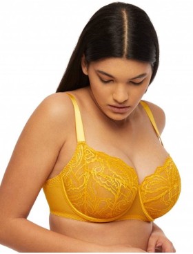 Бюстгальтер мягкий Kinga SUNKISS 853-SC, Цвет: желтый, Размеры: 70D, изображение 4