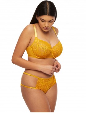 Бюстгальтер мягкий Kinga SUNKISS 853-SC, Цвет: желтый, Размеры: 70D, изображение 3