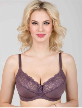 Бюстгальтер мягкий Milavitsa 100151 / 120151 шоколадный трюф, Цвет: шоколадный трюф, Размеры: 75F, изображение 4