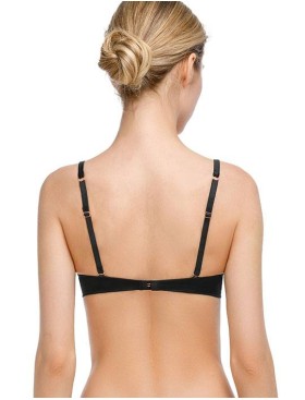 Бюстгальтер с пуш-ап гелем Mioocchi CRYSTALL 7735 nero, Цвет: nero (черный), Размеры: 70A, изображение 2