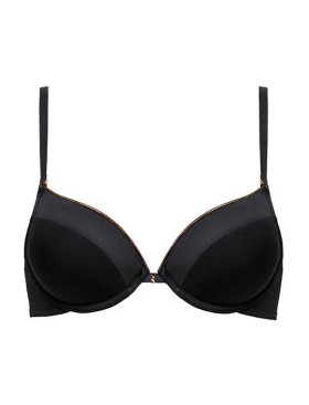 Бюстгальтер с пуш-ап гелем Mioocchi CRYSTALL 7735 nero, Цвет: nero (черный), Размеры: 70A, изображение 7