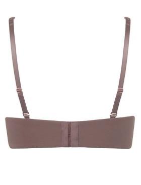 Бюстгальтер планж супер пуш-ап Mioocchi CRYSTALL 7737 stone, Цвет: stone (кофейный), Размеры: 70D, изображение 6