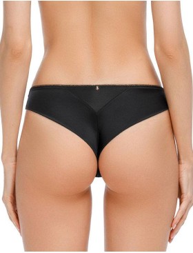 Трусы бразилиана Mioocchi CRYSTALL 7835 nero, Цвет: nero (черный), Размеры: M, изображение 2