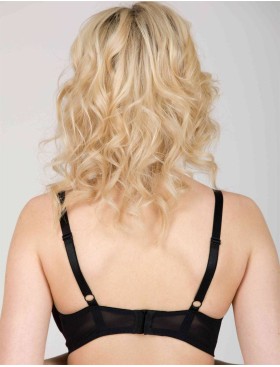 Бюстгальтер балконет с гелевым пуш-ап VOVA PATRICE V42733 черный, Цвет: черный, Размеры: 85A, изображение 6