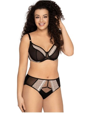 Трусы бразилиана Ava ROCK'N'ROLL 1968 braz, Цвет: черный, Размеры: S