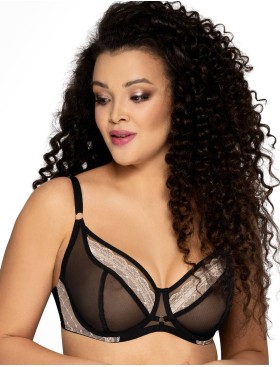 Бюстгальтер мягкий Ava ROCK'N'ROLL 1969 M, Цвет: черный, Размеры: 105F