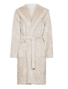 Теплый халат с капюшоном Esotiq 39264 FREYA пудровый, Цвет: пудровый, Размеры: S, изображение 3