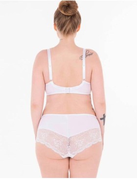 Трусы шорты Honey H04-14-K белый, Цвет: белый, Размеры: 5XL, изображение 3