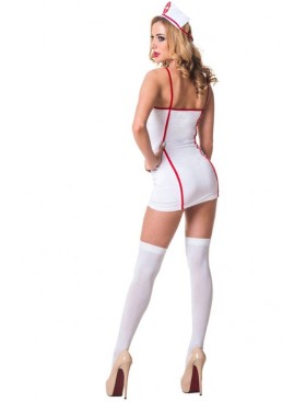 Ролевой костюм соблазнительной медсестры Le Frivole 02206 DOCTOR, Цвет: белый, Размеры: M/L, изображение 3
