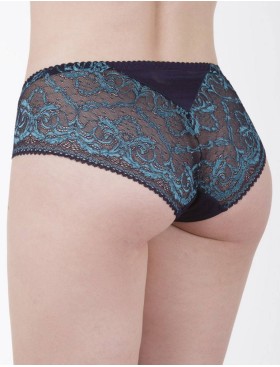 Трусы слипы биколор Simona M 045/98 кварц-лазурит, Цвет: кварц-лазурит, Размеры: L, изображение 2