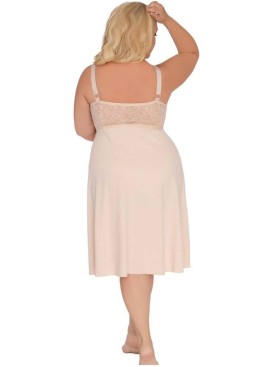 Ночная сорочка на пышную грудь Akcent 576 телесный, Цвет: телесный, Размеры: L, изображение 2