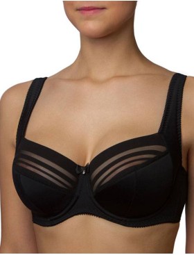Бюстгальтер полумягкий с усиленной бретелью Albina L SILUET 8090 черный, Цвет: черный, Размеры: 90H