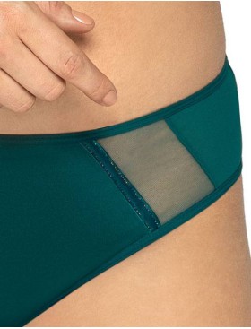 Трусы слипы Ava PROTEA 1923 figi изумруд, Цвет: изумруд, Размеры: M, изображение 3