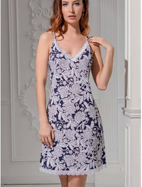 Ночная сорочка Mia-Mella MADLEN 6381, Цвет: синий, Размеры: XL