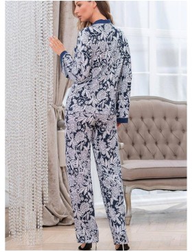 Пижама Mia-Mella MADLEN 6418, Цвет: синий, Размеры: 3XL, изображение 3