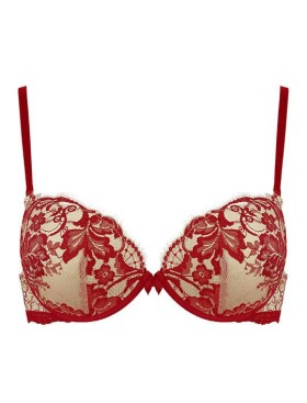 Комплект белья Mioocchi EMMA 775454 пуш-ап бразилиана rosso, Цвет: rosso (красный), Размеры: 70B, изображение 4