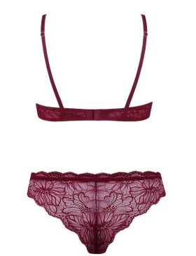 Кружевной комплект Mioocchi LEA 774643 бралетт бразилиана magenta/rosa, Цвет: magenta/rosa, Размеры: 70B, изображение 4