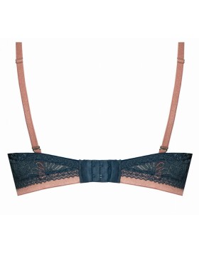 Бюстгальтер балконет пуш-ап Nipplex ZOYA P-UP, Цвет: индиго, Размеры: 70E, изображение 6