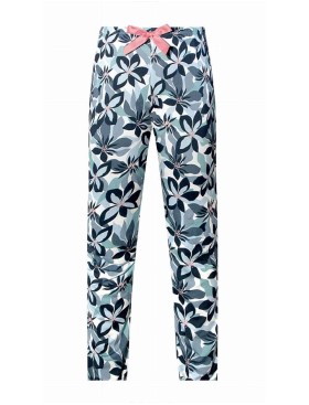 Пижама с брюками Nipplex ZOYA PAJAMAS из вискозы и хлопка, Цвет: индиго, Размеры: XL, изображение 4