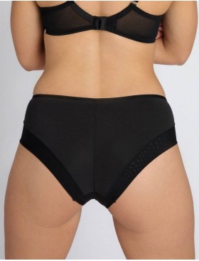 Трусы слипы Subtille TERESA briefs, Цвет: черный с бежевым, Размеры: S, изображение 2