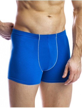 Мужские трусы боксеры UNICONF BB02 голубой, Цвет: голубой, Размеры: M