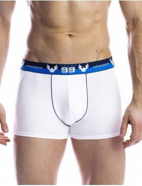 Мужские трусы боксеры UNICONF BB12 белый, Цвет: белый, Размеры: L