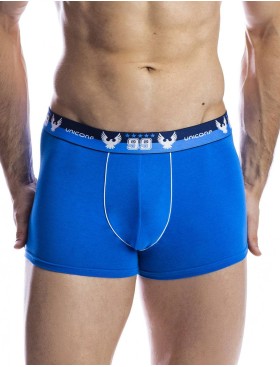 Мужские трусы боксеры UNICONF BB12 голубой, Цвет: голубой, Размеры: M