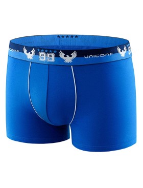 Мужские трусы боксеры UNICONF BB12 голубой, Цвет: голубой, Размеры: M, изображение 2