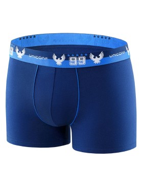 Мужские трусы боксеры UNICONF BB12 темно-синий, Цвет: темно-синий, Размеры: M, изображение 2