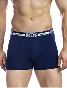 Мужские трусы боксеры UNICONF BB32 темно-синий, Цвет: темно-синий, Размеры: M