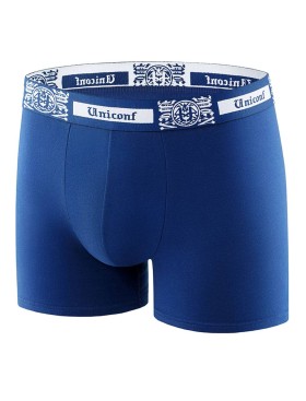 Мужские трусы боксеры UNICONF BB32 темно-синий, Цвет: темно-синий, Размеры: M, изображение 2