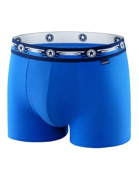 Мужские трусы боксеры UNICONF BB33 голубой, Цвет: голубой, Размеры: XL, изображение 2