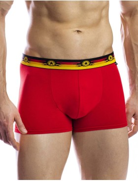 Мужские трусы боксеры UNICONF BB33 красный, Цвет: красный, Размеры: M