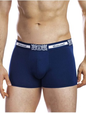 Мужские трусы боксеры UNICONF BBM61 темно-синий, Цвет: темно-синий, Размеры: M