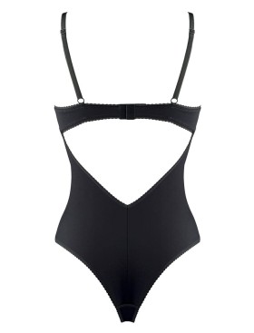 Боди с чашкой пуш-ап UNICONF BD19 черный, Цвет: черный, Размеры: 70C, изображение 5