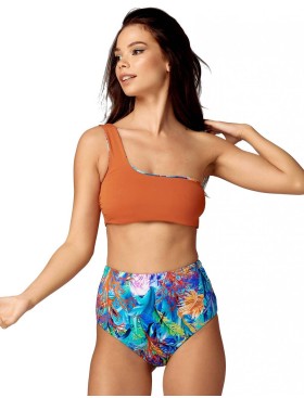 Верх купальника двусторонний UNICONF CBB99 V2 OCEAN TREASURES, Цвет: голубой, Размеры: M, изображение 5