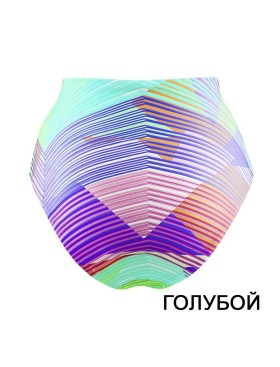 Трусы купальные высокие UNICONF CBC43 V2 SIMPLE BEAUTY, Цвет: голубой, Размеры: XL, изображение 3