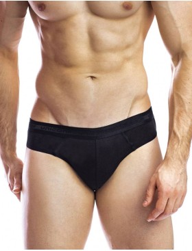 Мужские трусы слипы UNICONF PB05 / XPB05 черный, Цвет: черный, Размеры: S