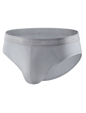 Мужские трусы слипы UNICONF PB05 / XPB05 серый, Цвет: серый, Размеры: 5XL, изображение 2