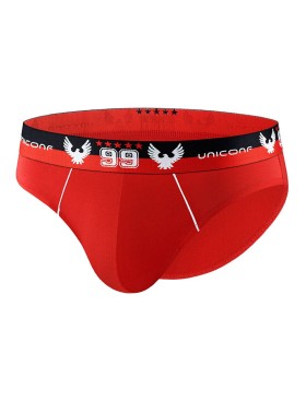 Мужские трусы слипы UNICONF PB07 красный, Цвет: красный, Размеры: M, изображение 2