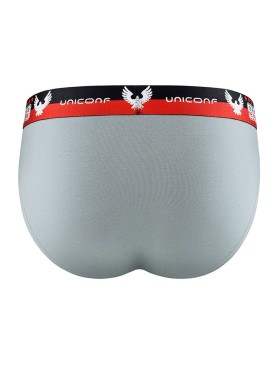 Мужские трусы слипы UNICONF PB07 серый, Цвет: серый, Размеры: M, изображение 3