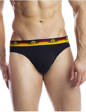 Мужские трусы слипы UNICONF PB53 черный, Цвет: черный, Размеры: M