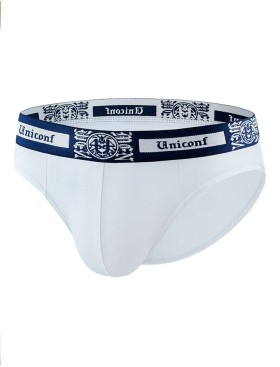 Мужские трусы слипы UNICONF PB54 белый, Цвет: белый, Размеры: M, изображение 2