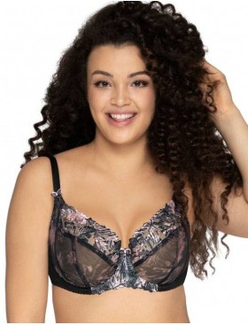 Бюстгальтер мягкий Ava PEACE'N'LOVE 1958 M, Цвет: черный, Размеры: 70E