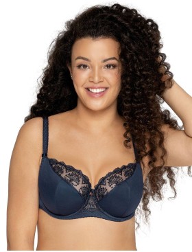 Бюстгальтер полумягкий Ava FREESIA 1921 PU темно-синий, Цвет: темно-синий, Размеры: 75E, изображение 3