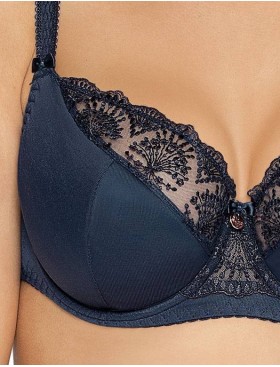 Бюстгальтер полумягкий Ava FREESIA 1921 PU темно-синий, Цвет: темно-синий, Размеры: 75E, изображение 4