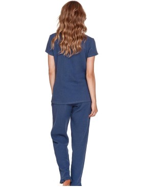 Хлопковая пижама с брюками Doctor Nap PM.4382 COSMOS, Цвет: синий, Размеры: S, изображение 2