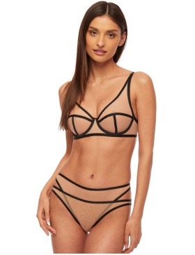 Трусы слипы Kinga MIST SKIN 840/1-P, Цвет: миндаль, Размеры: XS, изображение 3