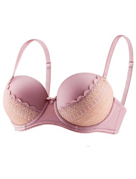 Бюстгальтер анжелика пуш-ап UNICONF SM32 пудровый, Цвет: пудровый, Размеры: 70C, изображение 4