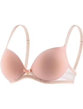 Бюстгальтер балконет пуш-ап UNICONF SN35 пудровый, Цвет: пудровый, Размеры: 70C, изображение 3